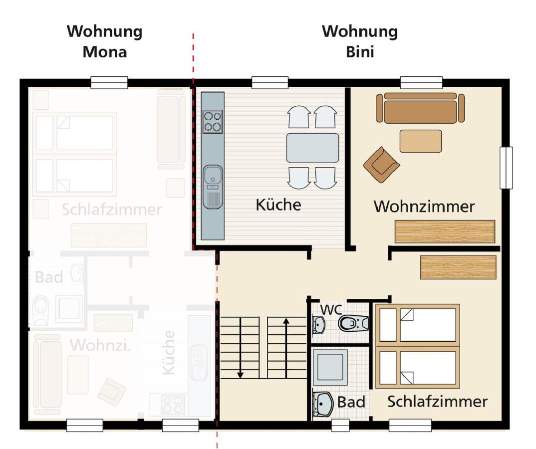 Ferienwohnung Haus am Bartelsborn Kleinern Exterior foto