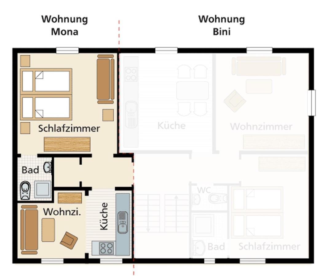 Ferienwohnung Haus am Bartelsborn Kleinern Exterior foto